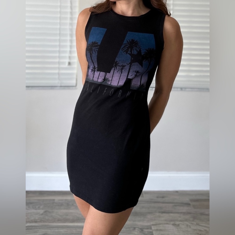 T-shirt Dress with LA Logo